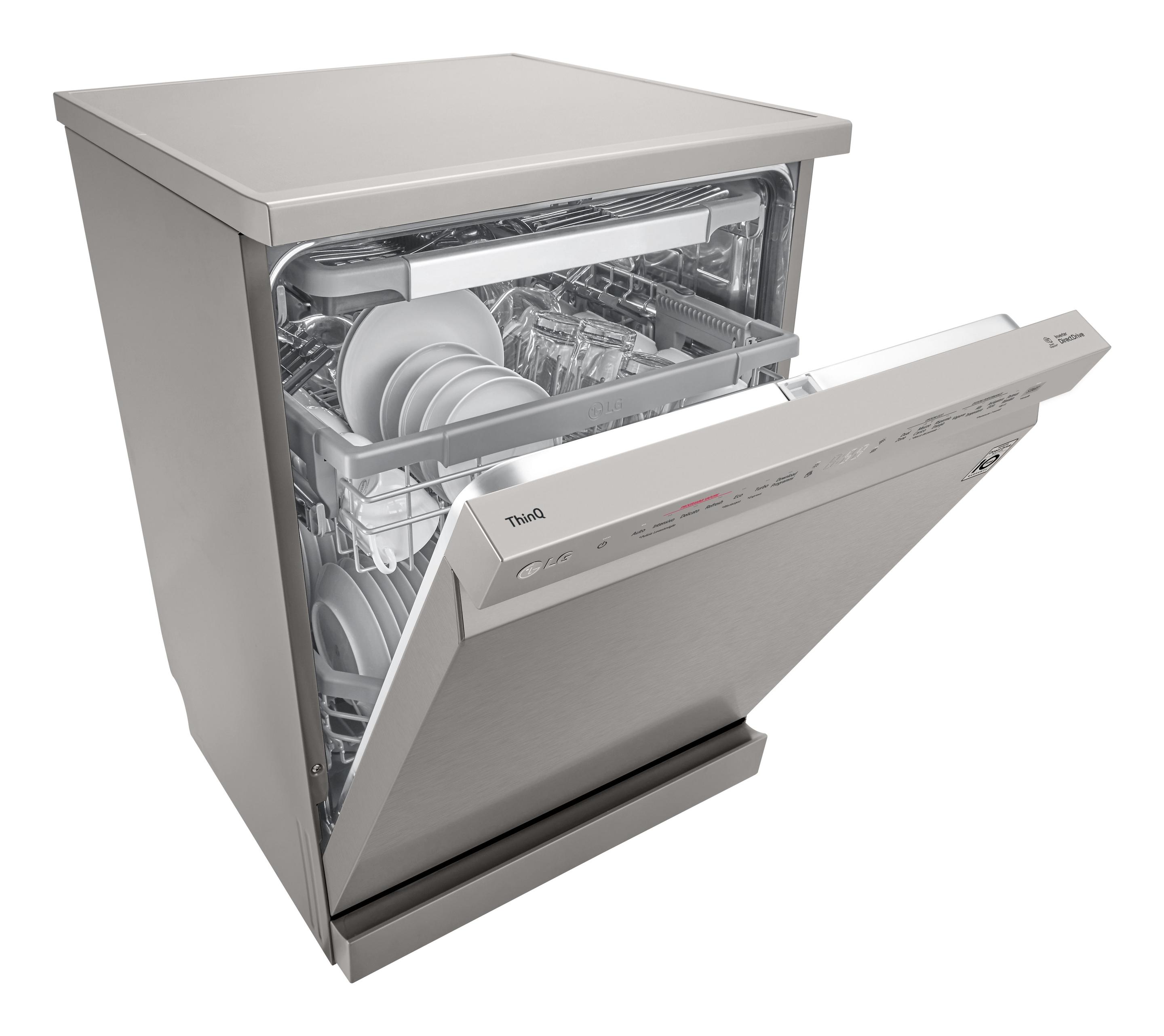 Máquina de Lavar Loiça Independente LG DF365FPS (14 talheres - B - 9,5 l - Prateado), miniatura 8