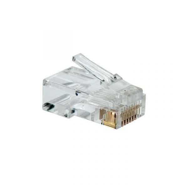 Ficha Modular RJ45 EQUIP 121151 (Cabo plano - Transparente) — miniatura 2