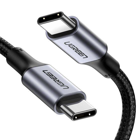 Cabo USB-C UGREEN 70427 (1 m - USB C - Preto)