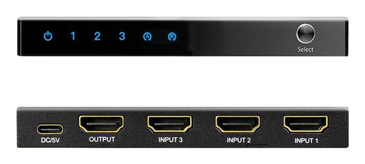 Comutador HDMI LOGILINK HD0062 (Preto), miniatura 4