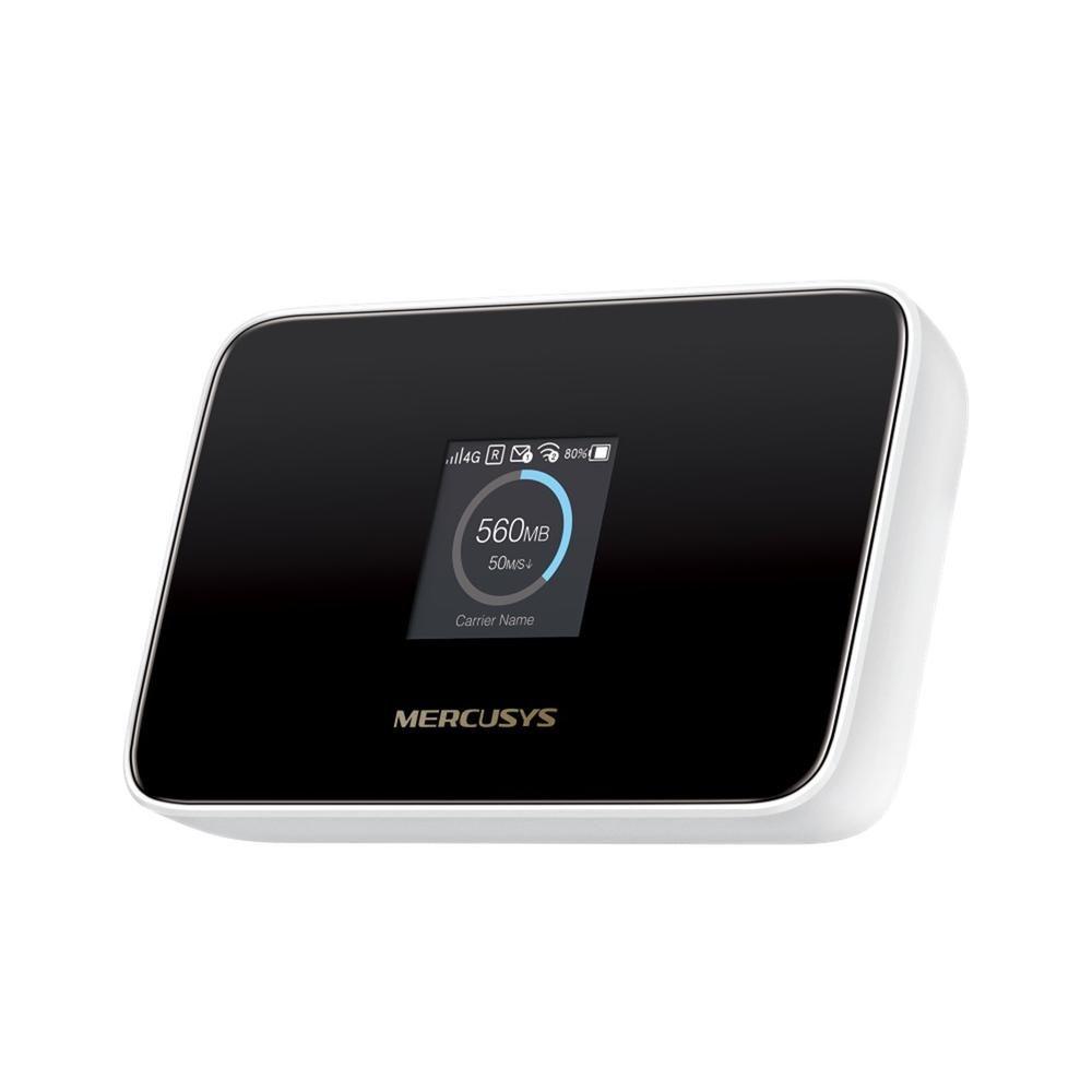 Router portátil MERCUSYS MT115 (287 Mbps - 2,4 GHz - USB Type-C - Preto)