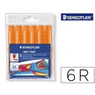 Marcadores de Ponta de Fibra STAEDTLER Noris Jumbo 340 (Laranja), miniatura 2