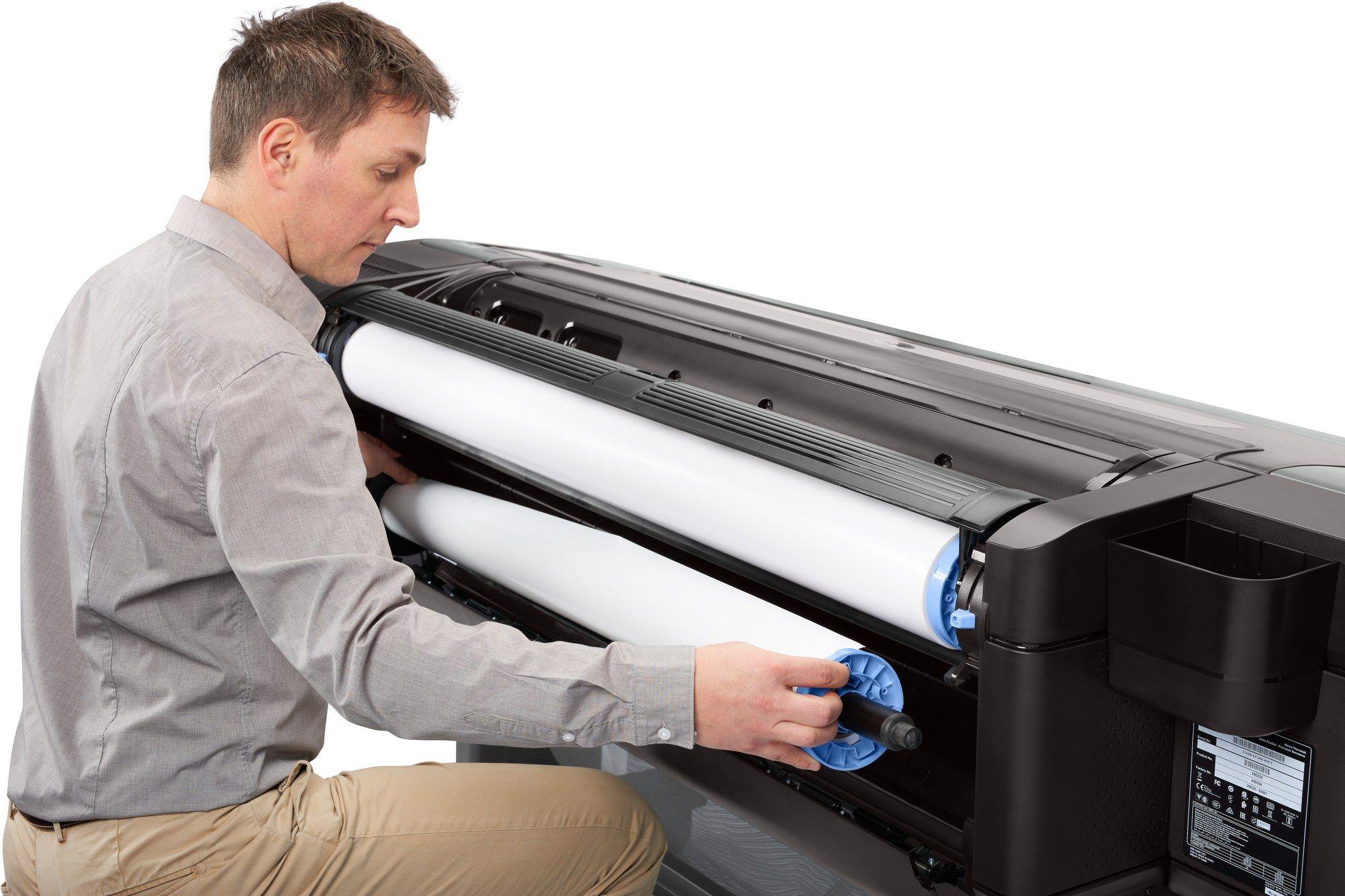 Impressora de Grande Formato HP DesignJet Z6 PostScript T8W15A#B19 (Windows e Mac - USB Type A - Cinzento), miniatura 18