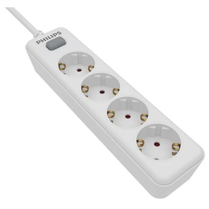 Bloco de Tomadas PHILIPS S0461207 (2 m - Schuko)