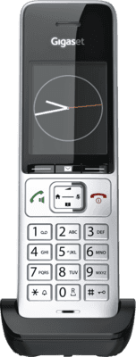 Telefone Sem Fios GIGASET Comfort 500HX (17 h - Preto/Prateado)