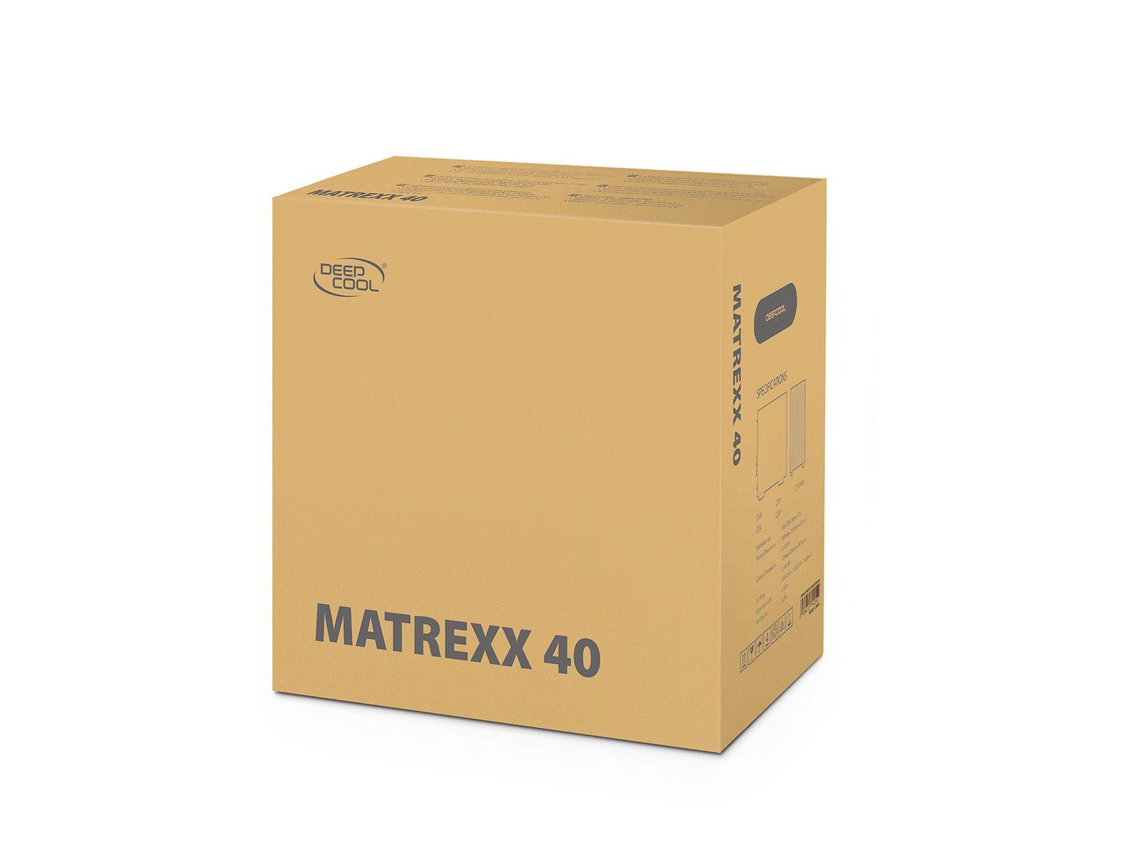 Caixa de Computador Gaming DEEPCOOL MATREXX 40 3FS (Micro ATX, Mini-ITX - ATX, PS2 - Micro Tower - Preto) — miniatura 17
