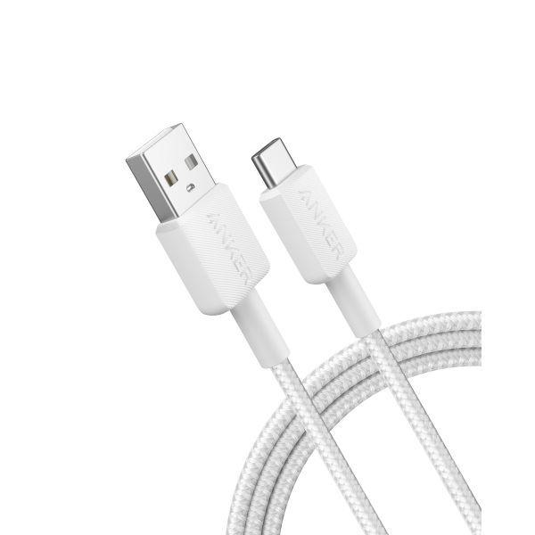 Cabo USB ANKER 322 (0,9 m - USB-A - USB-C - Branco), miniatura 2