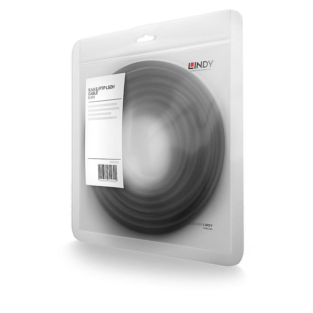 Cabo de Rede LINDY 47309 (2 m - Cat7 - RJ-45 - Preto)