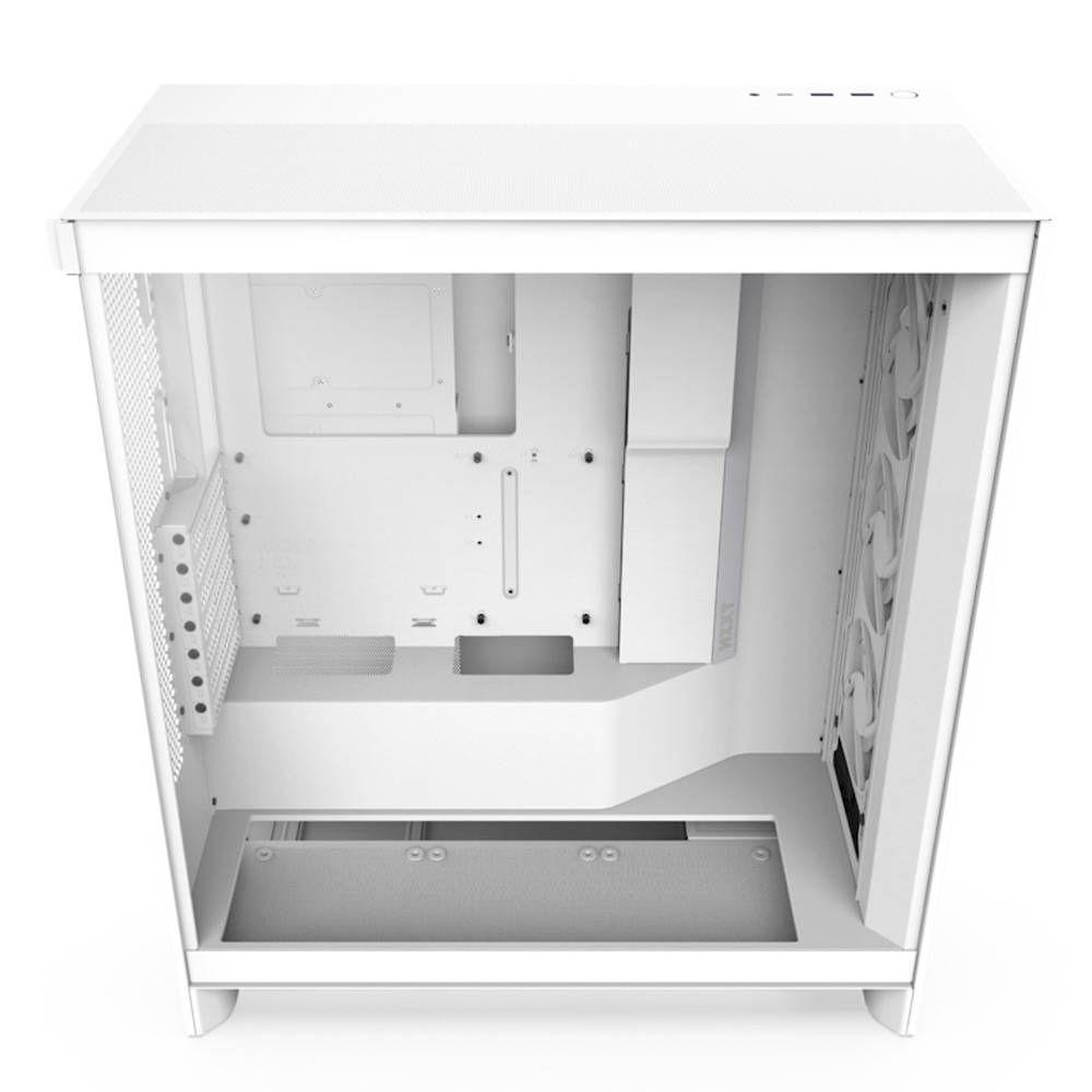 Caixa de Computador NZXT H7 Flow RGB (2024) (ATX, SFX, SFX-L - Midi Tower - Aço SGCC, vidro temperado - Branco) — miniatura 2