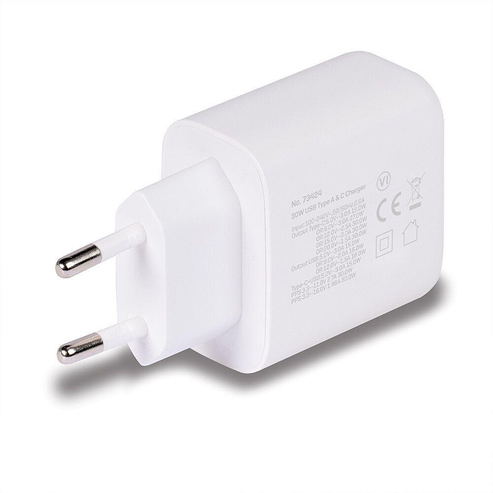 Carregador de Parede LINDY 73424 (Universal - Corrente alternada - Branco) — miniatura 2