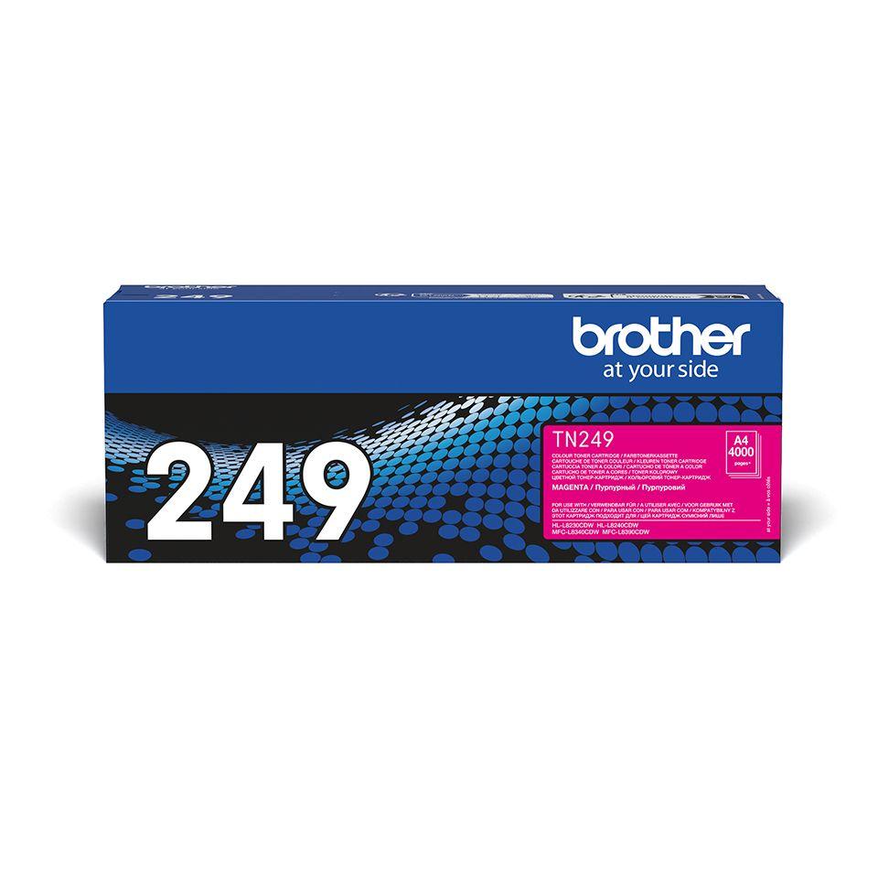 Toner BROTHER TN-249M (4000 páginas - Magenta)