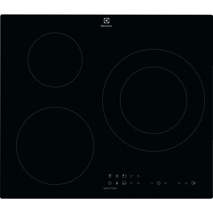 Placa de Indução Encastre ELECTROLUX LIT60336C (3 zonas - 7350 W - Placa com zona de indução - Preto)