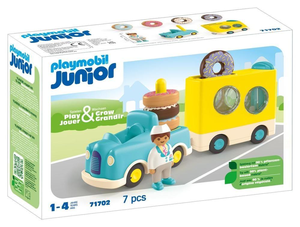 Carrinha de Donuts PLAYMOBIL Junior 71702 (1 ano - Multicor)