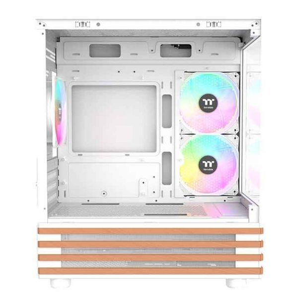 Caixa PC THERMALTAKE View 170 WS ARGB Snow (Micro-ATX, Mini-ITX - PS2 - Micro Tower - Branco) — miniatura 3