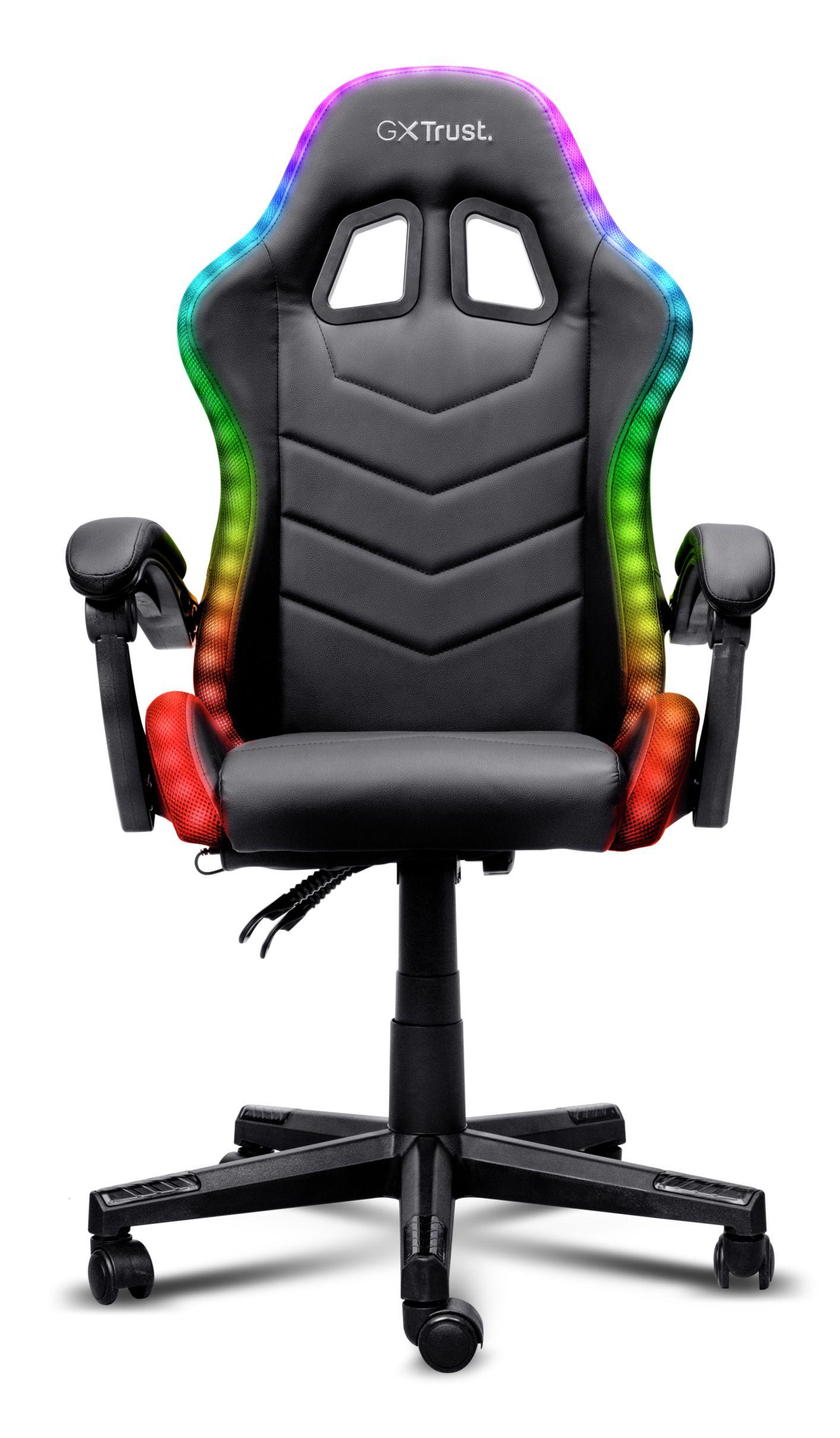 Cadeira Gaming TRUST GXT 704 RONIQ (110 kg - 124 cm - 90-110° - Preto) — miniatura 3