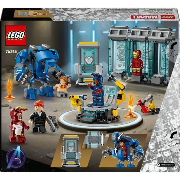 LEGO 76315 Marvel Super Heroes Laboratório do Iron Man: Salão das Armaduras (8+ anos - 384 peças) — miniatura 6