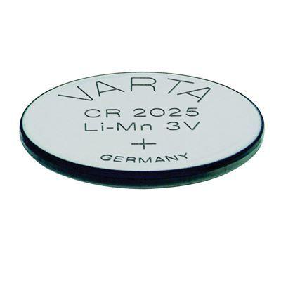 Pilha de Botão de Lítio VARTA CR2025 (Prateado), miniatura 2