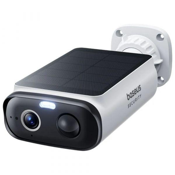 Câmara de Segurança Exterior BASEUS Security S1 Lite (2K - IP67 - Painel solar integrado - Branca) — miniatura 2