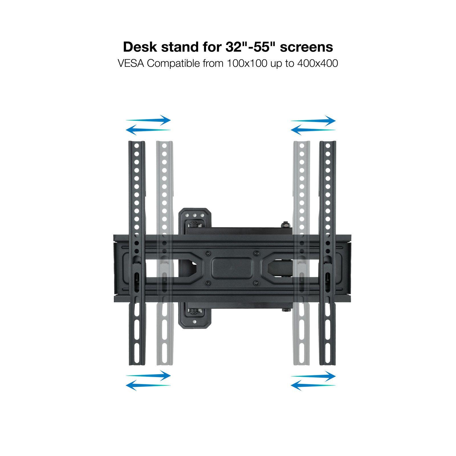 Suporte de Parede TV TOOQ LP7843TN-B (32-55" - 35 kg - Preto), miniatura 2