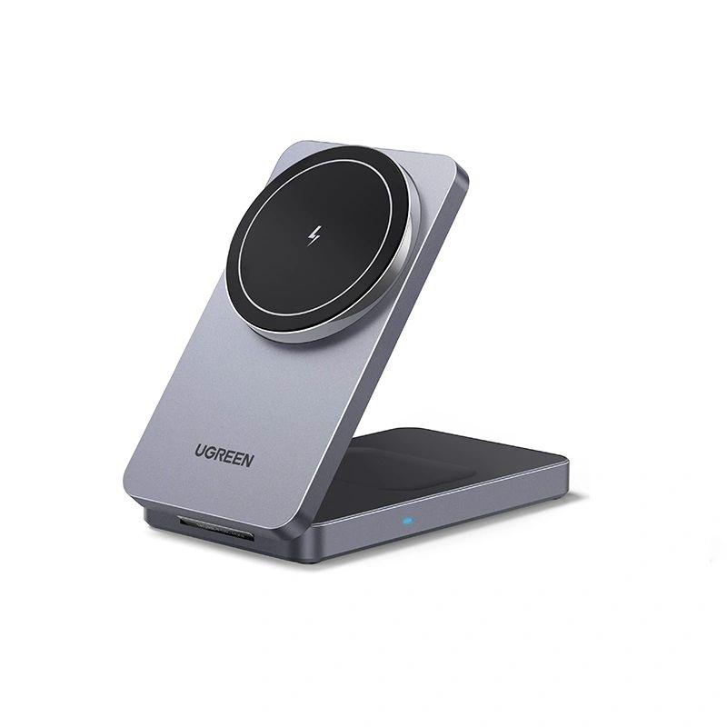 Carregador Sem Fios Magnético UGREEN W528 (Preto)