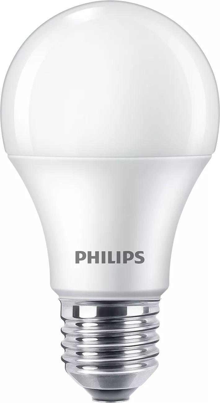 Lâmpadas LED PHILIPS A60 E27 (Plástico - Branco quente)