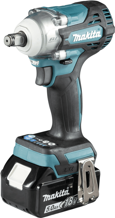 Chave de Impacto MAKITA DTW300RTJ (18V - 330Nm - 1/2" - 5Ah - Preto/Azul), imagem 1