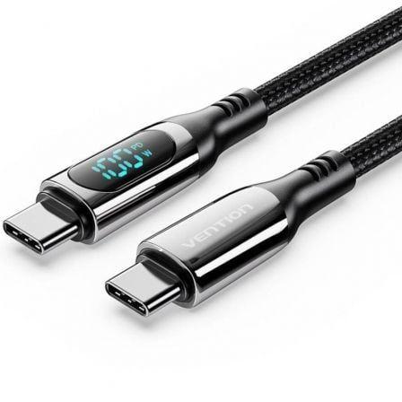 Cabo USB-C VENTION TAYBAV (1,2 m - USB-C - Preto)