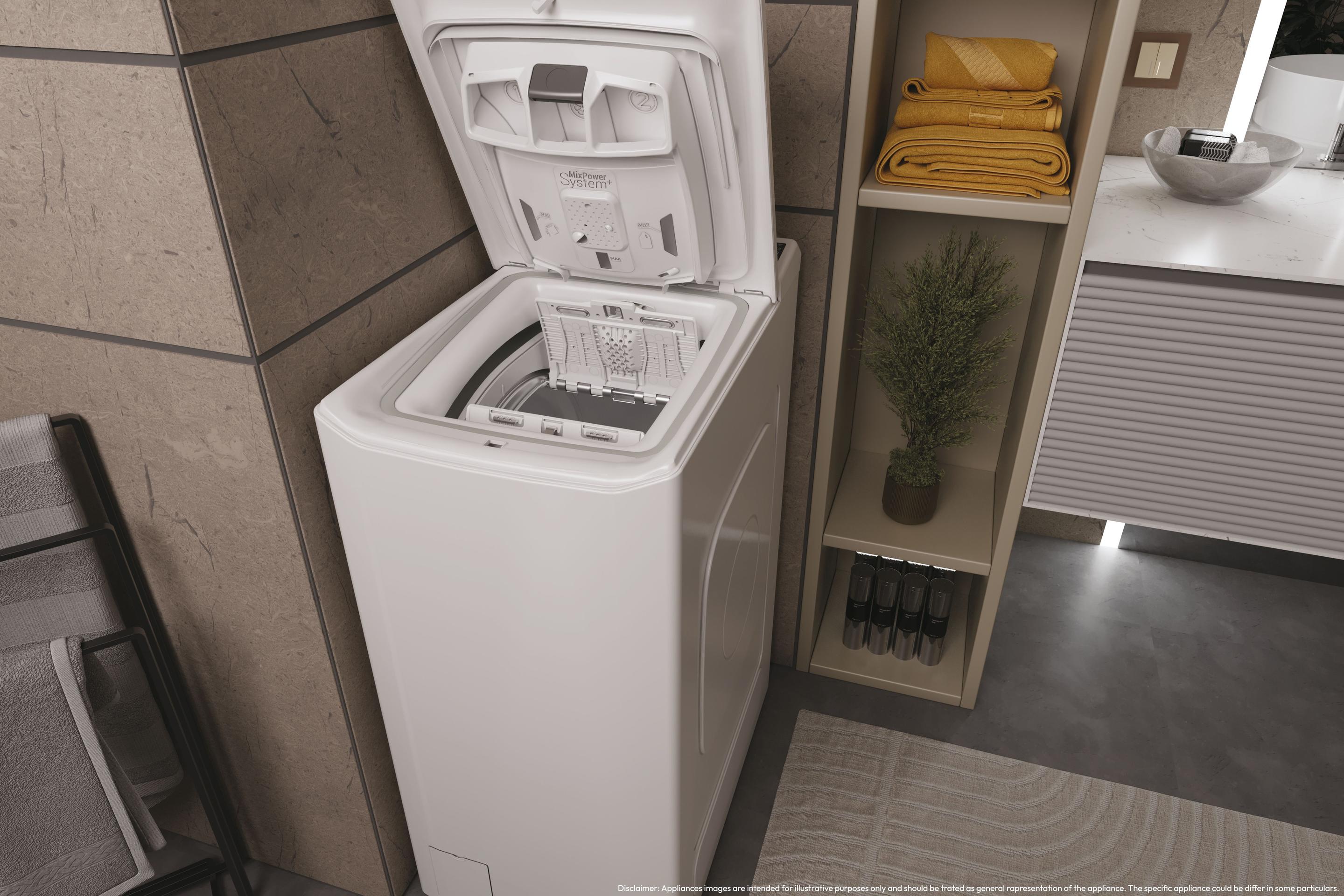 Máquina de Lavar Roupa Independente HAIER THASN286TM5S (1200 RPM - B - C - Branco) — miniatura 8