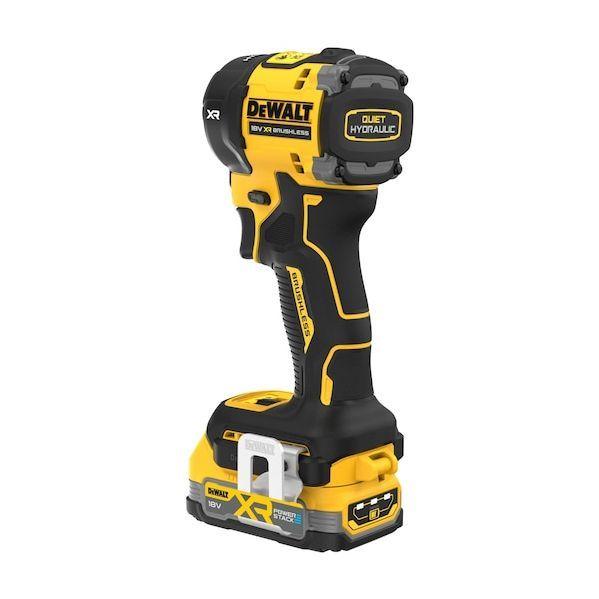Aparafusadora de Impacto DEWALT DCF870E2T-QW (18 V - 1/4" - 2 x 1,7 Ah - Preto/Amarelo), miniatura 5