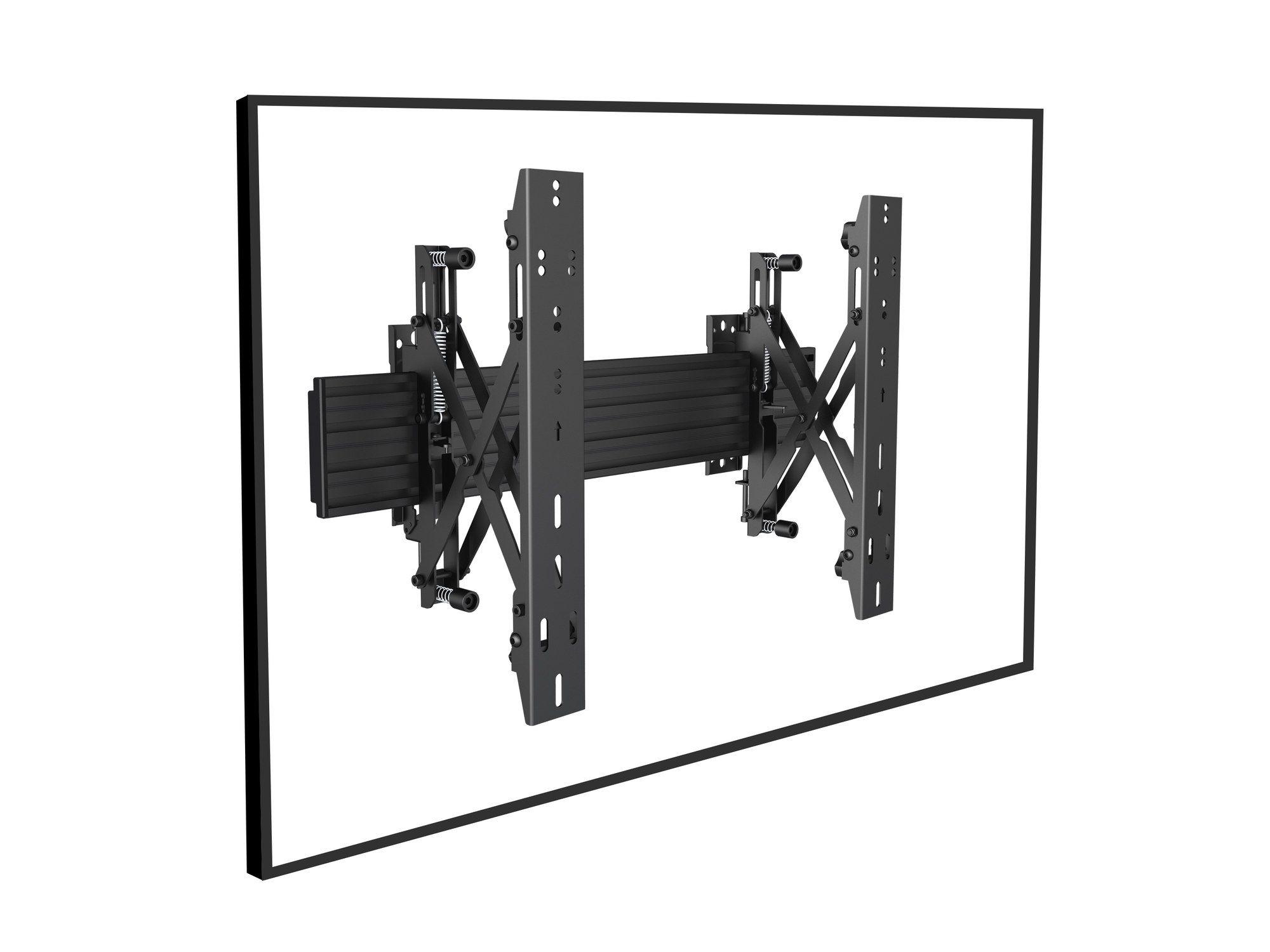 Suporte de Parede TV EQUIP 650355 (100 x 100 a 600 x 400 mm - 600 x 400 mm - 100 x 100 mm - Preto), miniatura 2