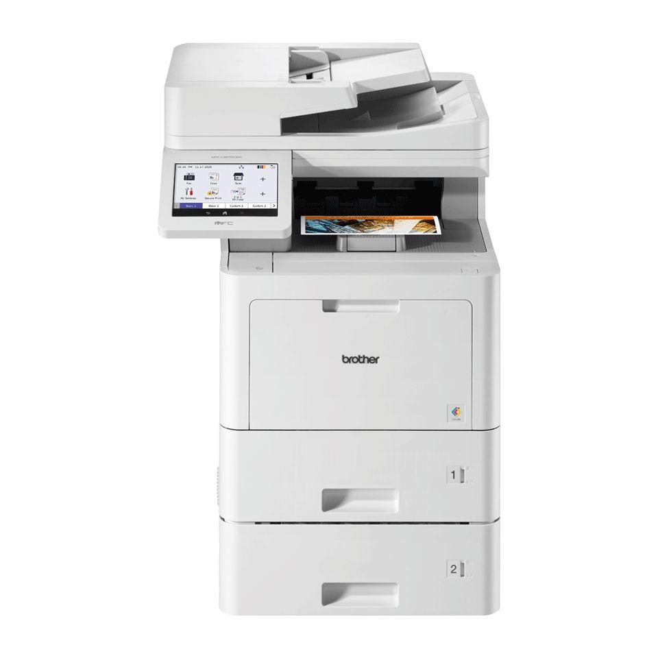 Impressora Multifunções Laser BROTHER MFC-L9670CDNT (A4 - Impressão a cores - 1520 folhas - Branco)