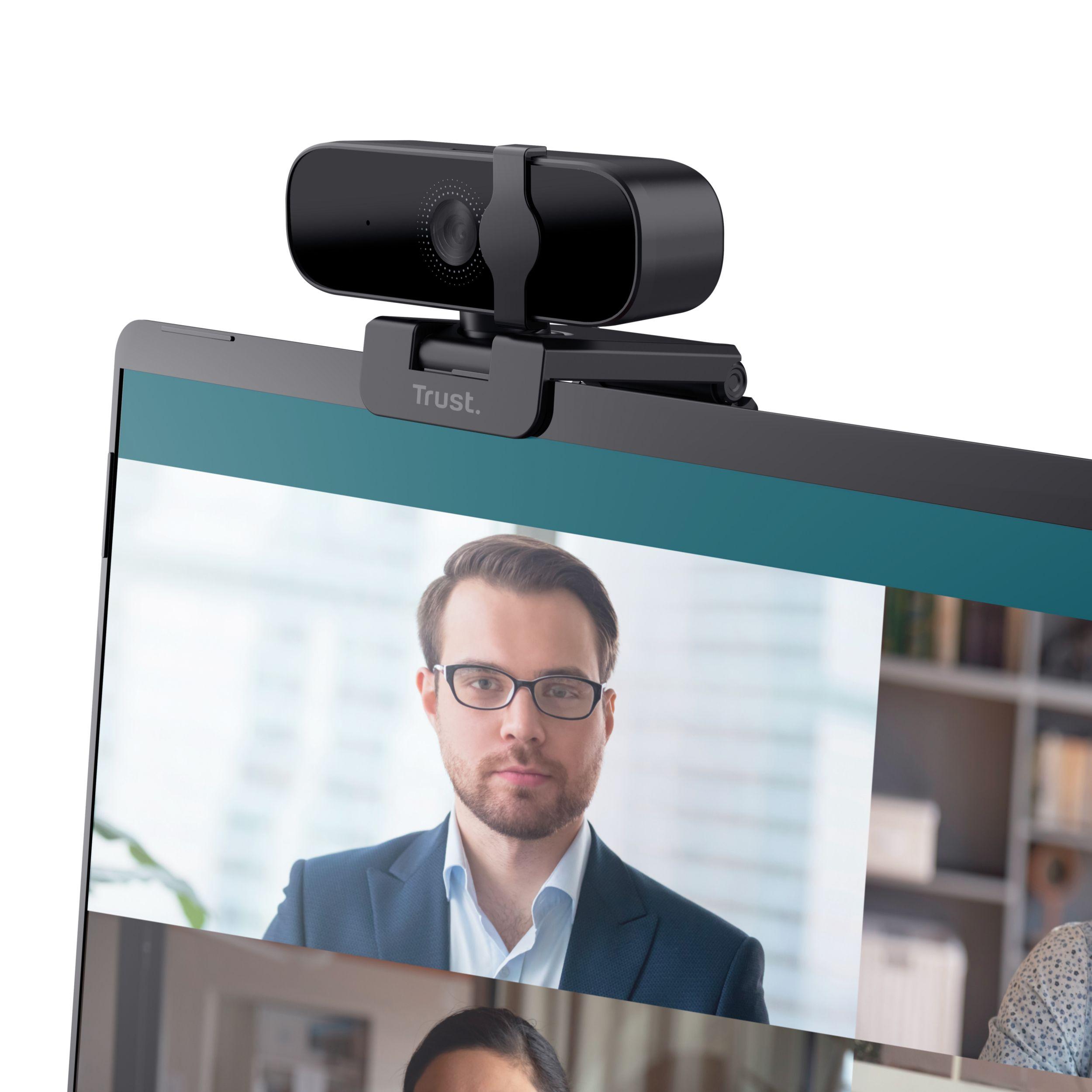 Webcam TRUST Tanor (1920 x 1080 pixels - 30 fps - Full HD - Preto) — miniatura 6