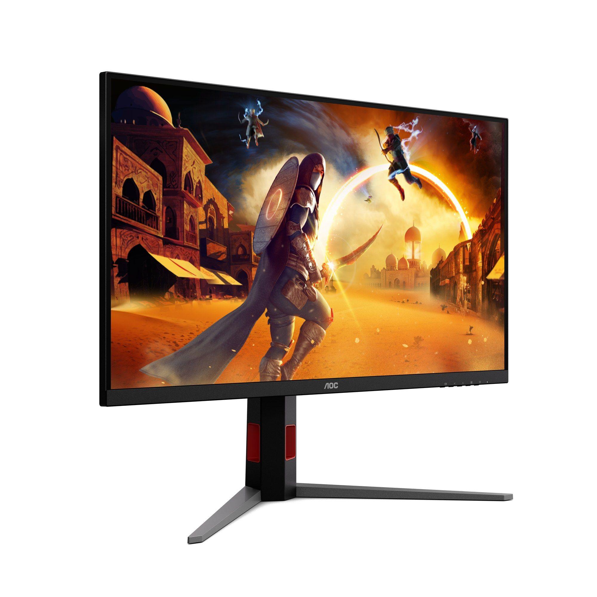 Monitor AOC U32G4U (31,5" - Fast IPS - 160 Hz - Preto e Vermelho) — miniatura 7