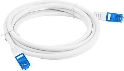 Cabo de Rede RJ45 LANBERG PCF6A-10CC-0200-W (2 m - Cat.6A - RJ-45 - Branco)