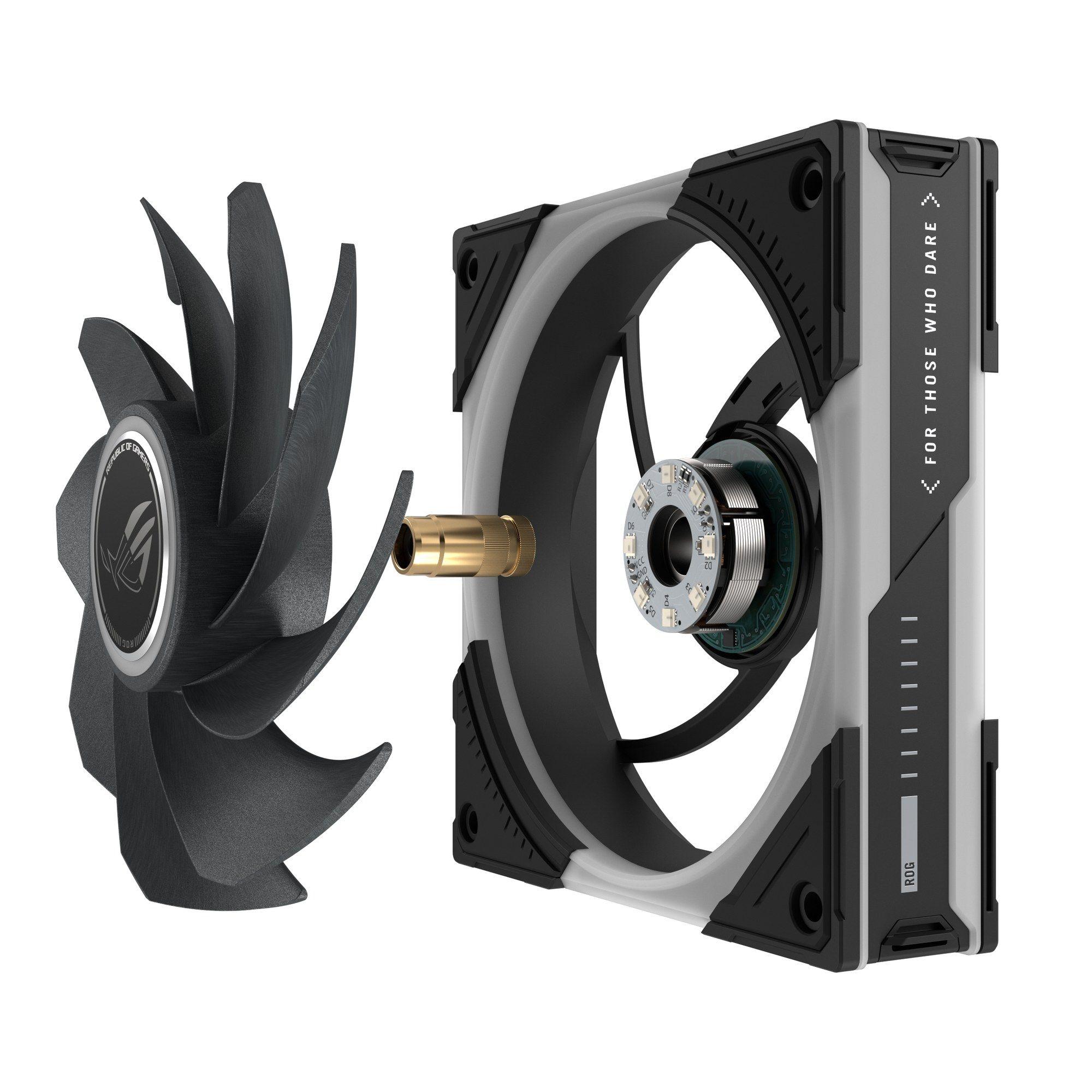 Ventoinha para Caixa de PC ASUS ROG Eurux GR120 ARGB (Preto) — miniatura 13