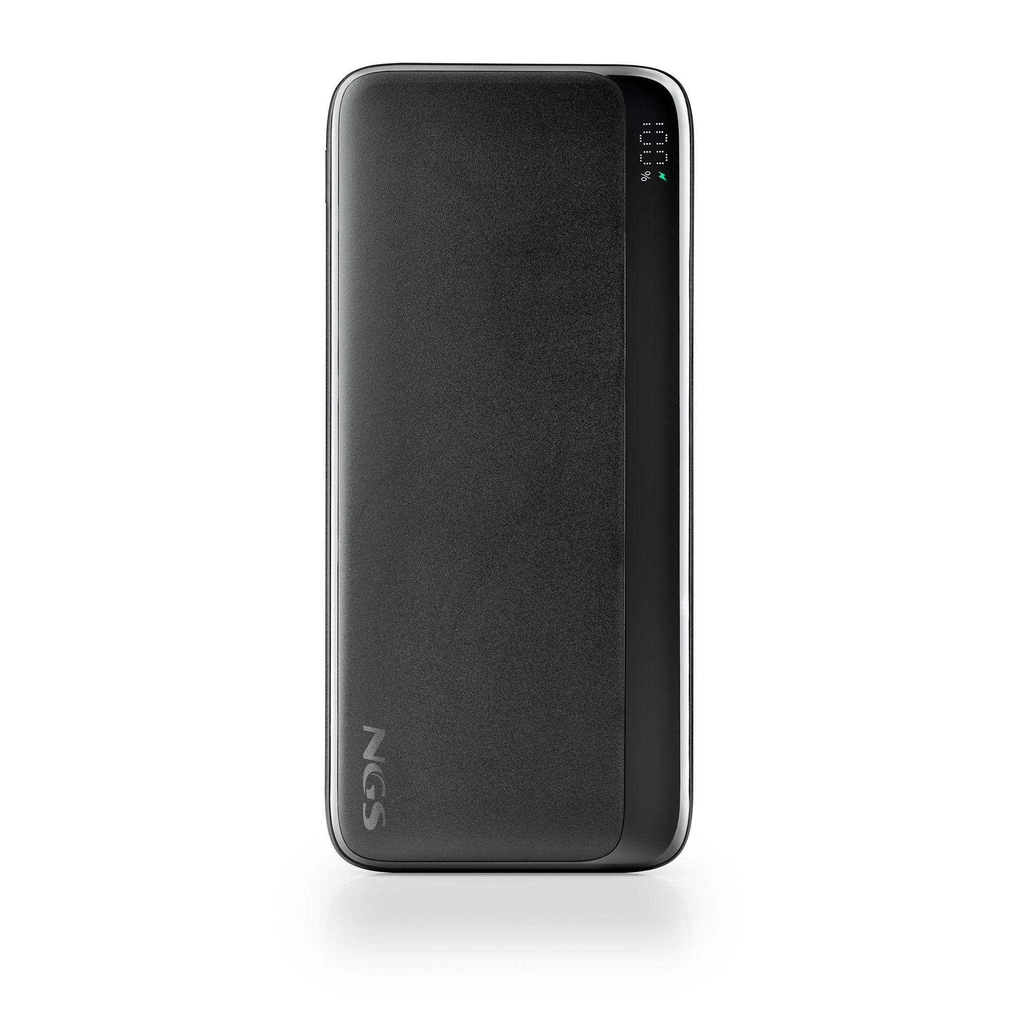 Bateria Externa NGS QUIZ 10 (10000 mAh - USB Type-C - Preto) — miniatura 2