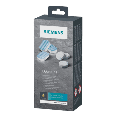 Kit de Limpeza e Descalcificação SIEMENS TZ80003A (Transparente)