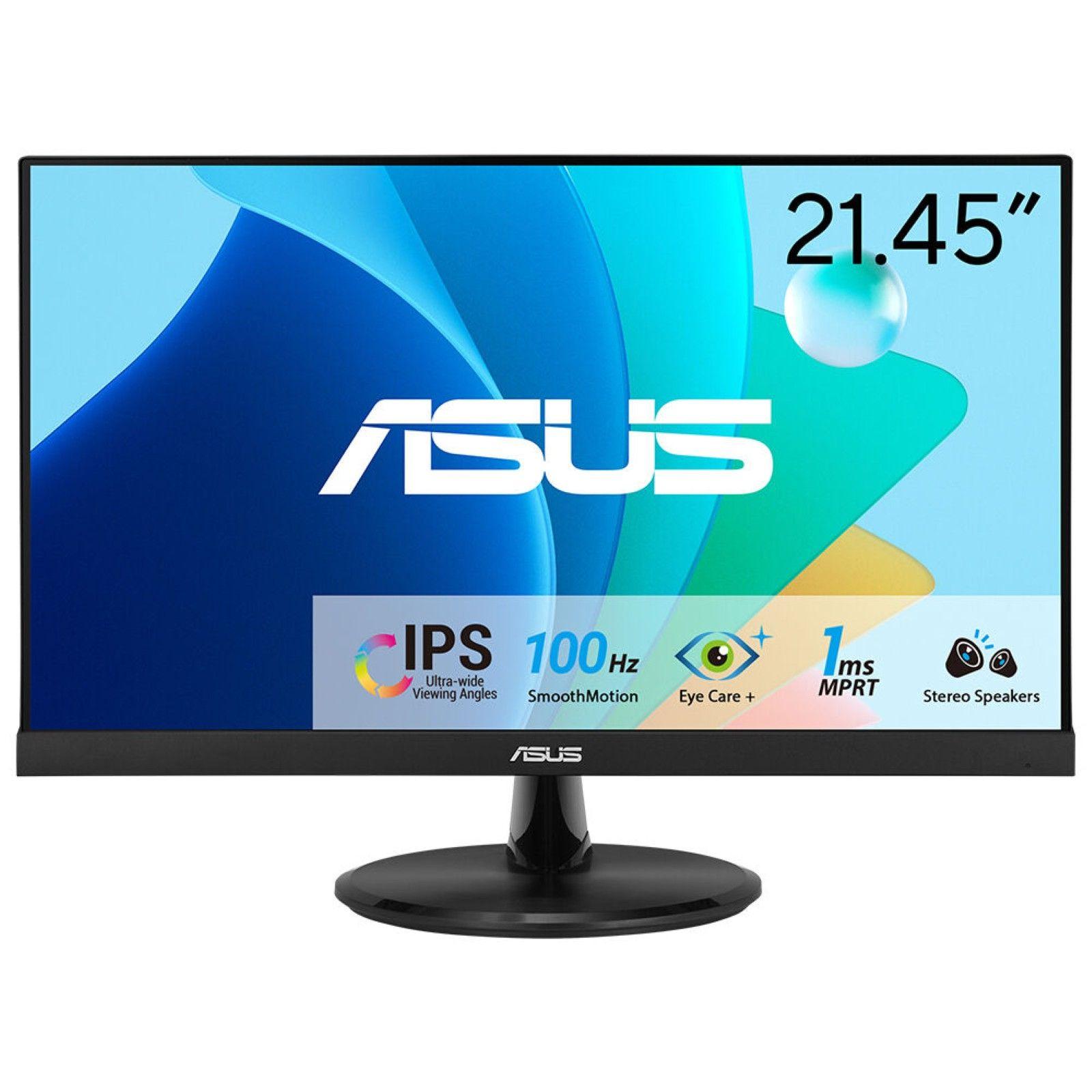 Monitor ASUS VP229HF (21,4" - IPS - 100 Hz - Preto)