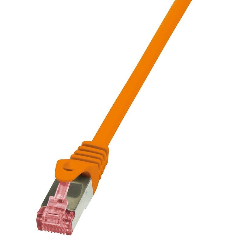 Cabo de Rede LOGILINK CQ2088S (7,5 m - Cat6 - RJ-45 - Laranja)