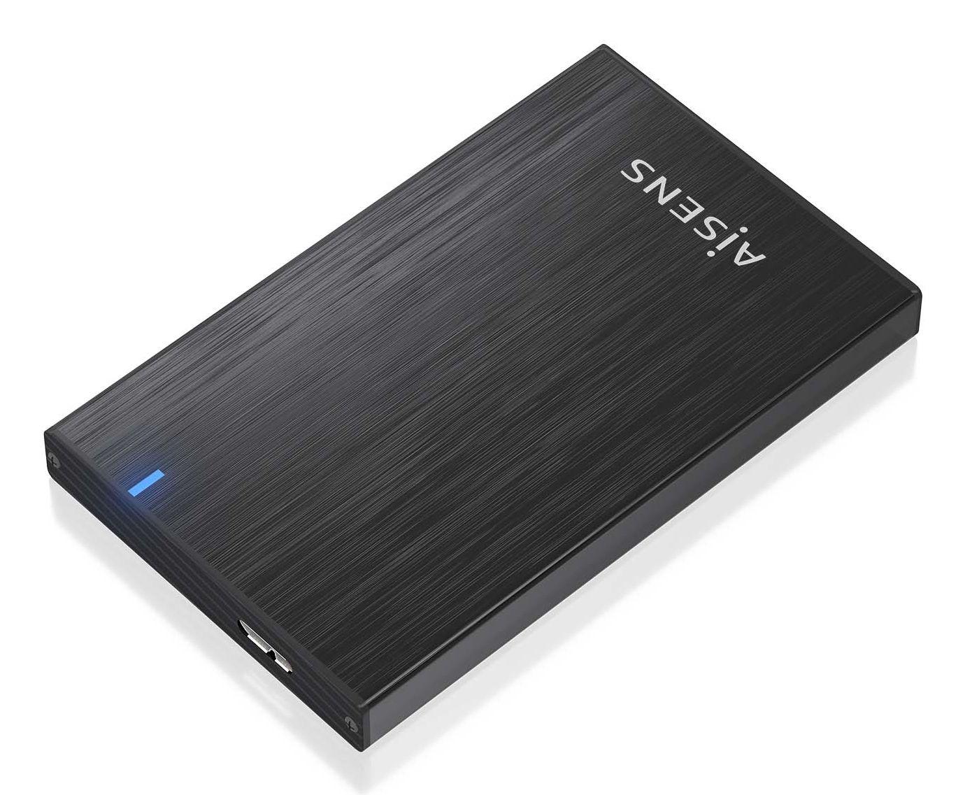 Caixa Externa AISENS ASE-2527B (2,5" SATA - USB 3.2 Gen 1 - Preto) — miniatura 2