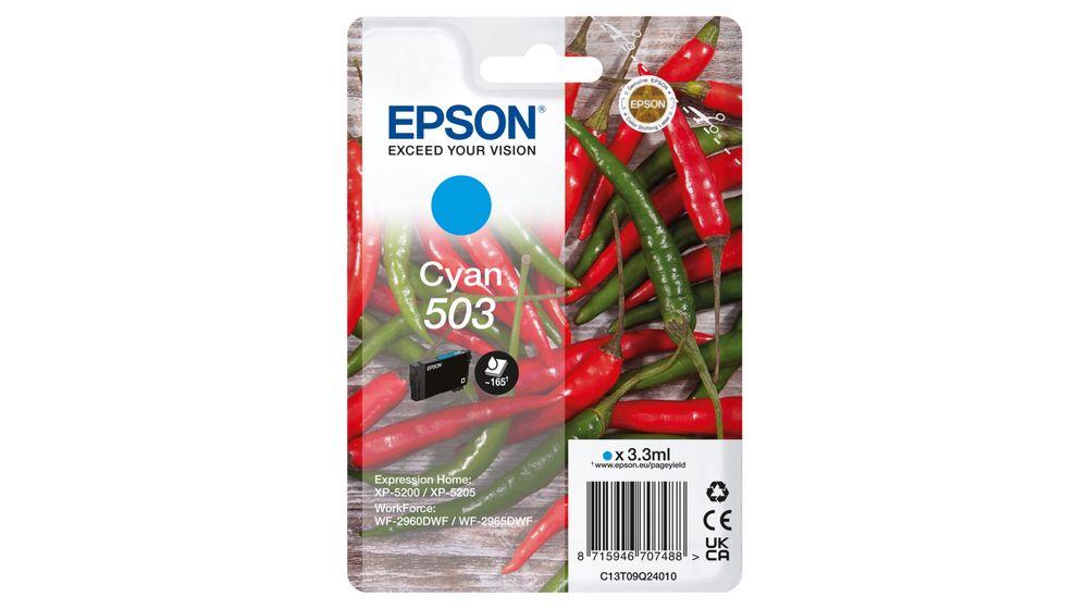 Tinteiro EPSON 503 (165 páginas - Ciano), miniatura 7