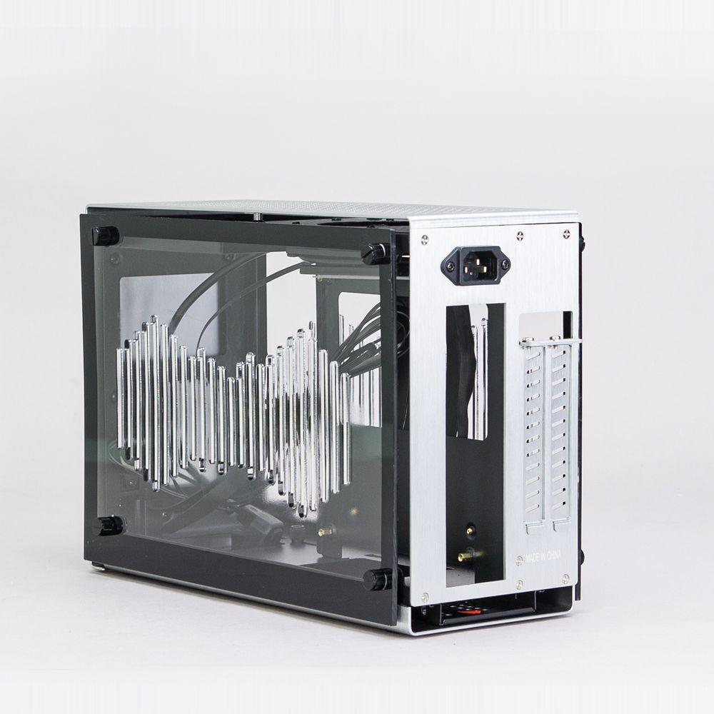 Caixa Mini-ITX ZALMAN M2 Mini (Mini-ITX - SFX - Mini-Torre - Prateado) — miniatura 9