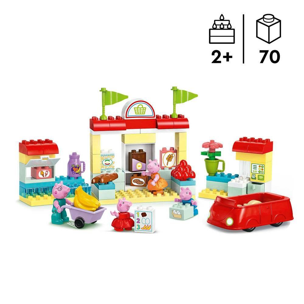 LEGO 10434 Duplo Supermercado da Porquinha Peppa (2+ anos - 70 peças), miniatura 4
