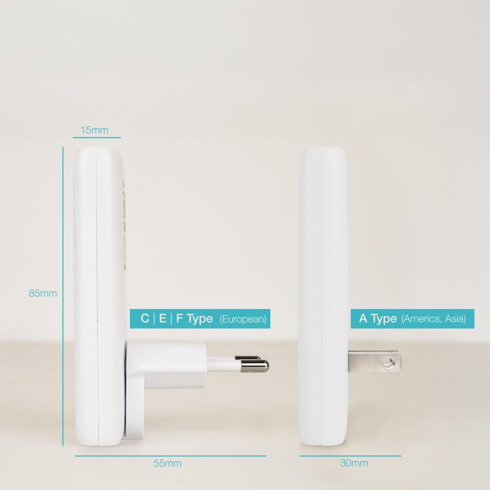 Carregador de Parede TOOQ TQWC-GANSL65W1A1C (65 W - Branco), miniatura 5