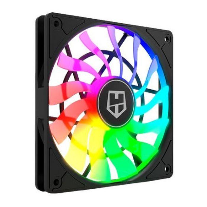 Ventoinha para Caixa de PC NOX Hummer Slim-Fan ARGB (Preto), miniatura 5