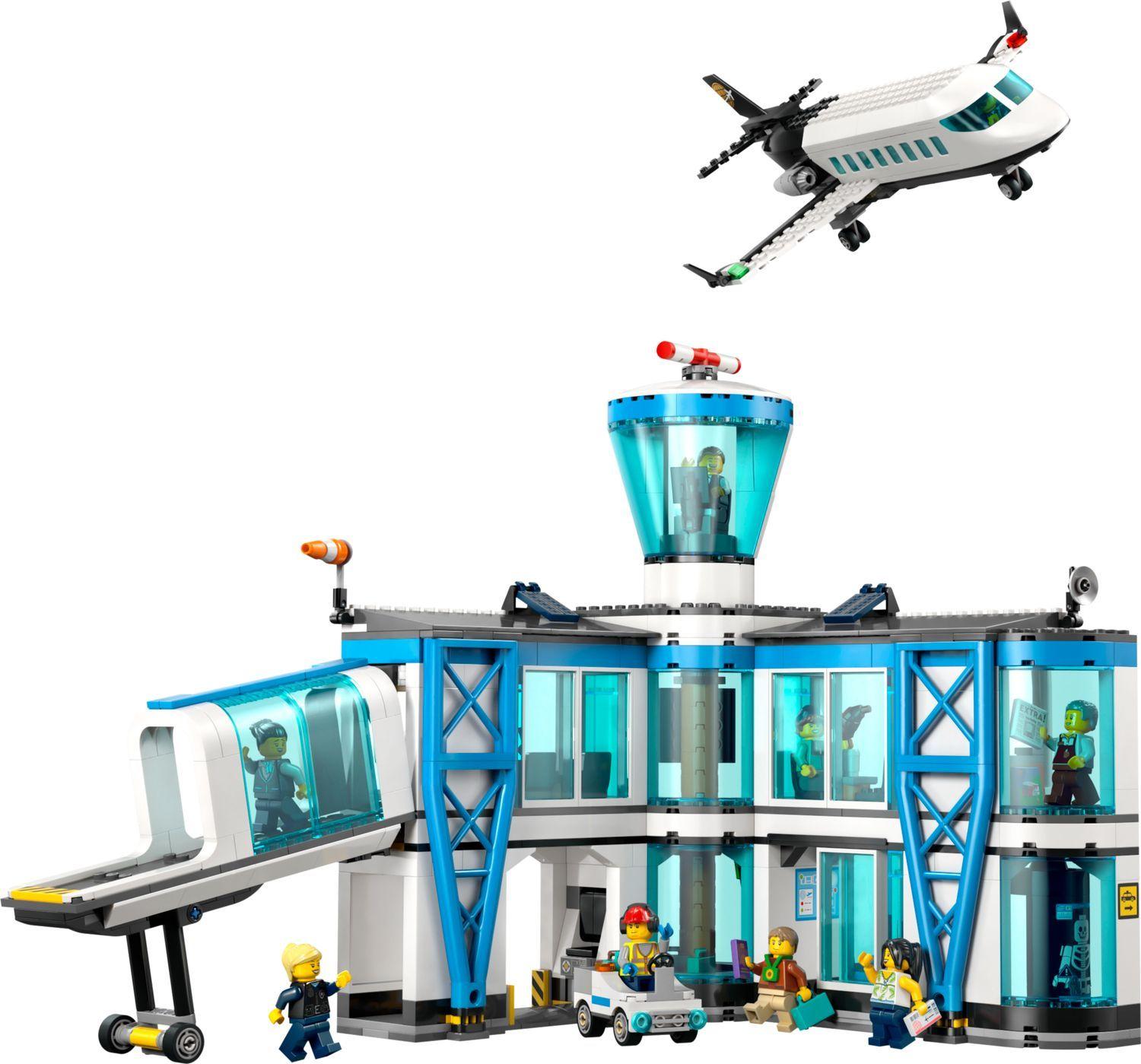 LEGO 60502 City Aeroporto com Avião (8+ anos - 887 peças)