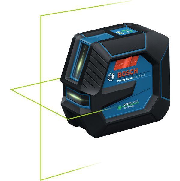 Nível Laser BOSCH GLL 20-22 G (3,7 V - Bateria - Ião-lítio - Suporte LB 10 e tripé BT 150), miniatura 2