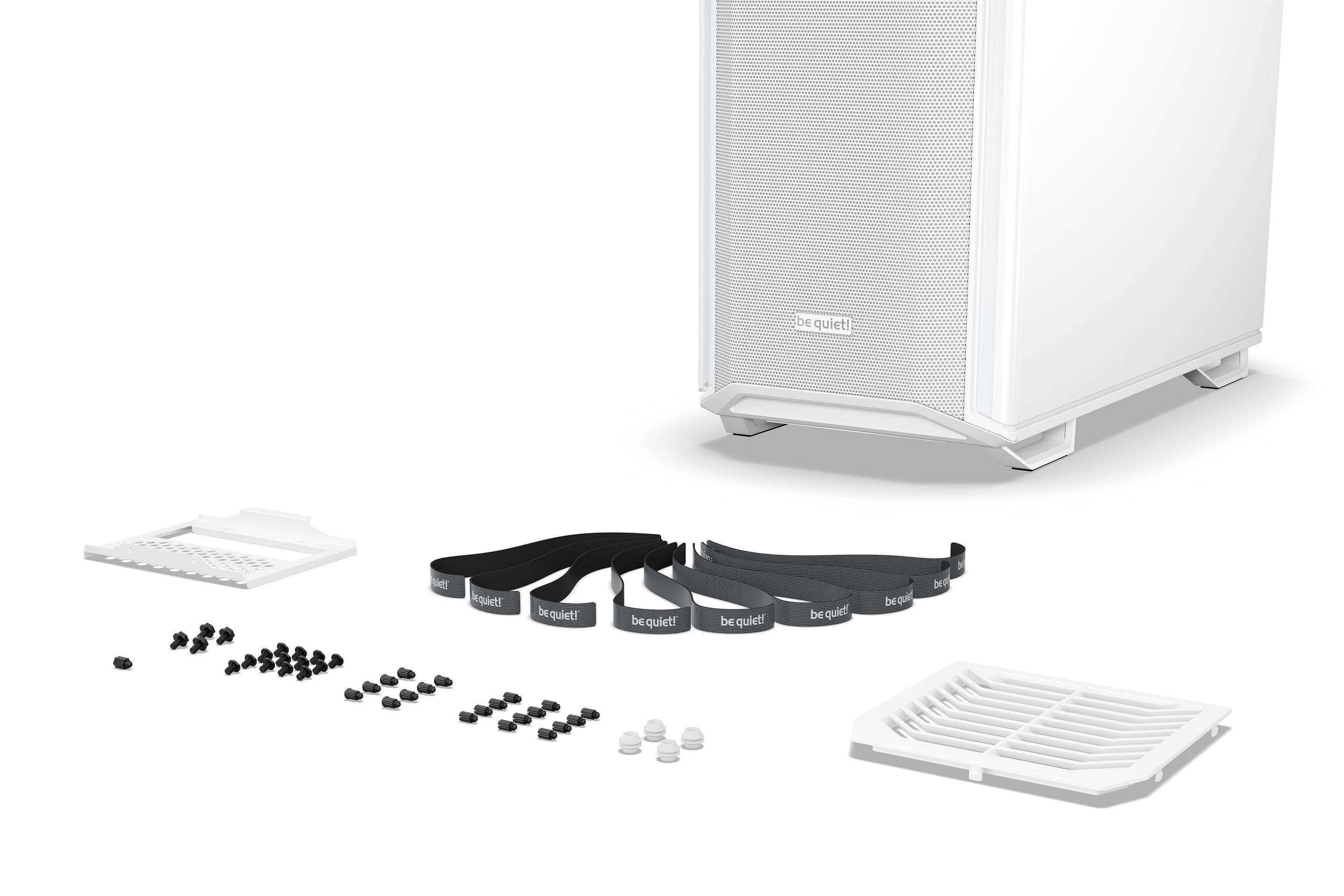 Caixa PC BE QUIET! Dark Base 701 ARGB (ATX, EATX, micro ATX, Mini-ATX - Tower - 18,5 cm - Branco) — miniatura 4
