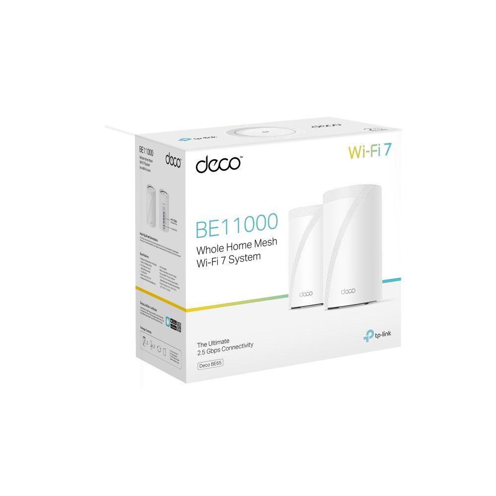 Sistema Mesh TP-LINK Deco BE65 (Wi-Fi 7 - 11000 Mbit/s - 2 unidades - Branco) — miniatura 4