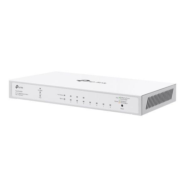 Switch Gerido TP-LINK FESTA FS308GP (Gigabit Ethernet - 10/100/1000 Mbps - 4,1 MB - Branco) — miniatura 3